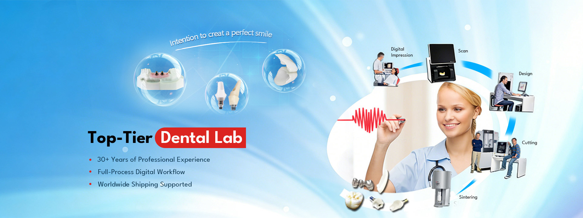 Quality China Dental Lab factory