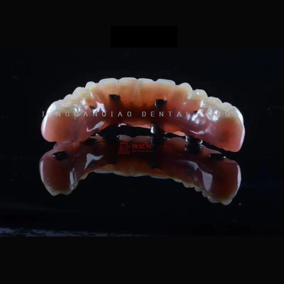 ซื้อ หน่วยหลายหน่วย Abutment ทิตาเนียมสกัด Zirconia สะพานปลูกฟัน online manufacture